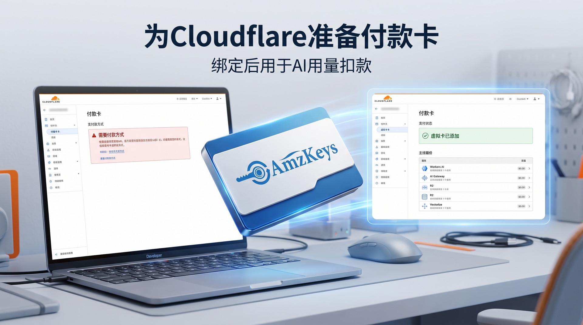 Cloudflare AI 虚拟卡开卡流程 2