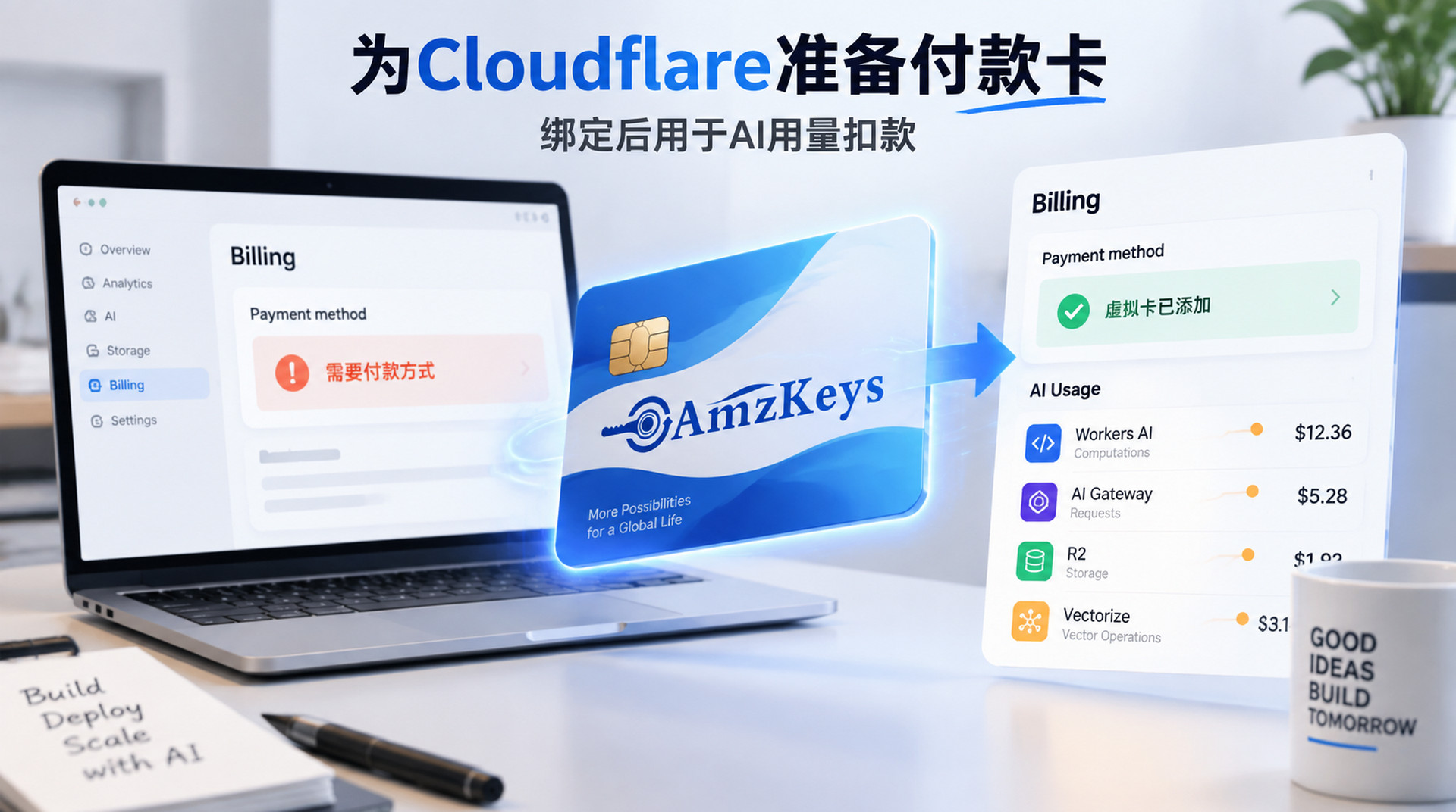 Cloudflare AI 虚拟卡开卡流程 3