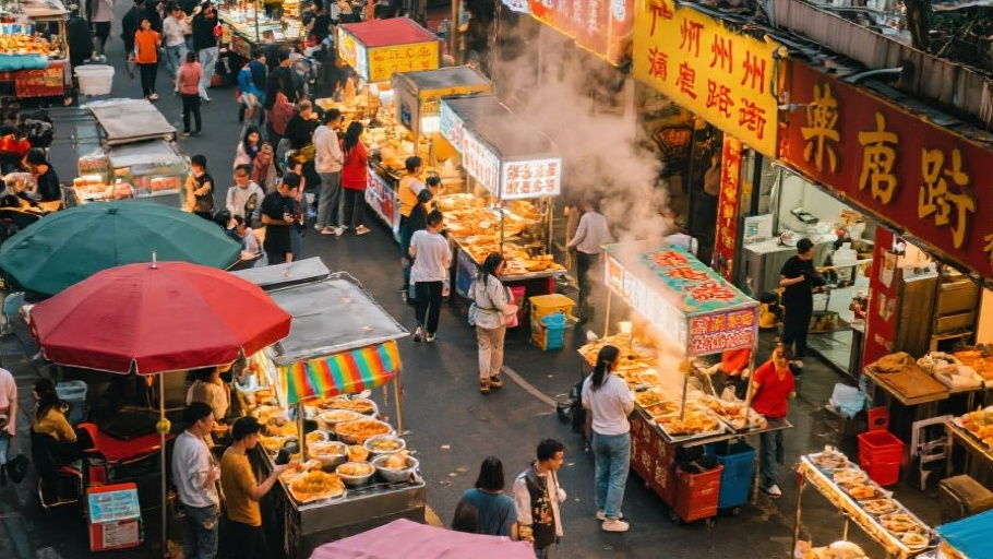 惠福东路美食街