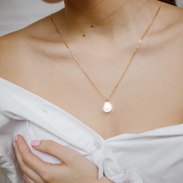 Diamond Cubic Necklace